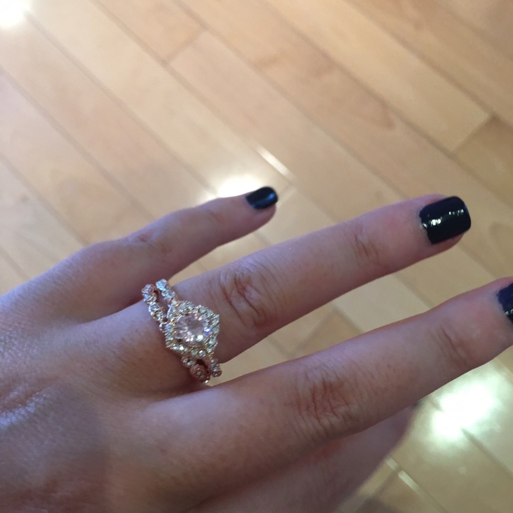 1 LEFT 🔥set of rose gold rings - Picture 2 of 8